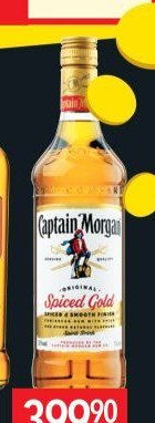 Captain Morgan Spiced gold