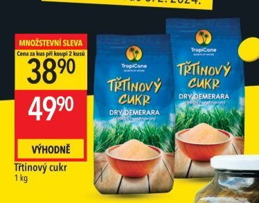 Třtinový cukr