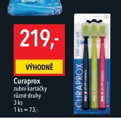 Curaprox zubní kartáčky