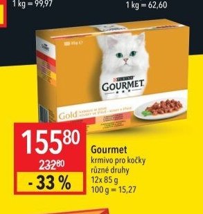 Gourmet krmivo pro kočky