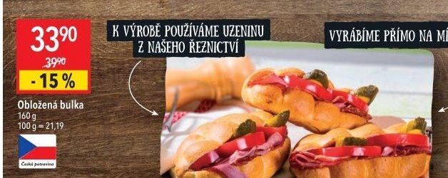 Obložená bulka