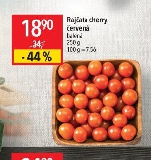 Rajčata cherry červená