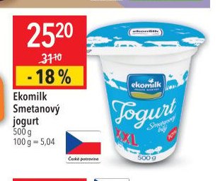 Ekomilk Smetanový jogurt