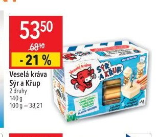 Veselá kráva Sýr a Křup
