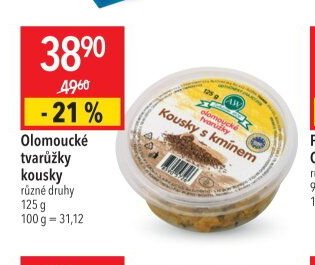 Olomoucké tvarůžky kousky