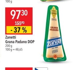 Zanetti Grana Padano DOP