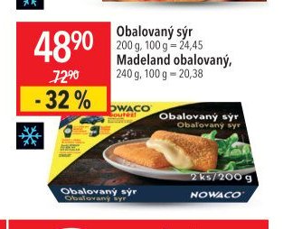 Obalovaný sýr Madeland obalovaný