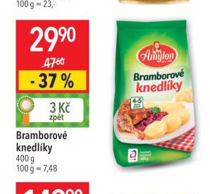 Bramborové knedlíky