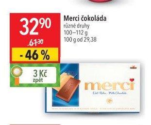 Merci čokoláda
