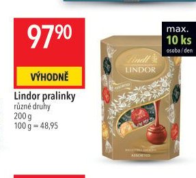 Lindor pralinky