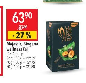 Majestic, Biogena wellness čaj
