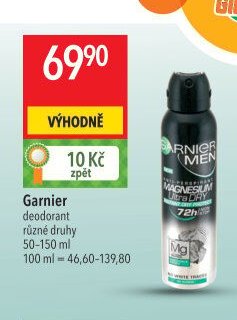 Garnier deodorant