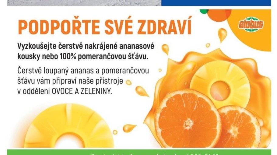 Čerstvě nakrájené ananasové kousky