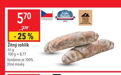 Žitný rohlík