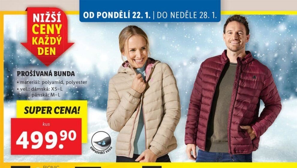 Prošívaná bunda