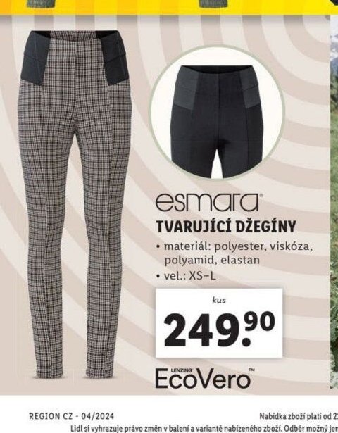 Esmara tvarující džegíny