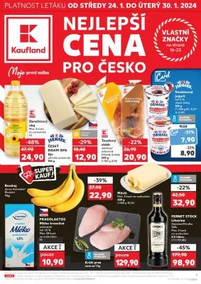 akční leták Kaufland 24.1.2024-30.1.2024