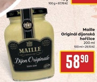 Hořčice dijonská Maille