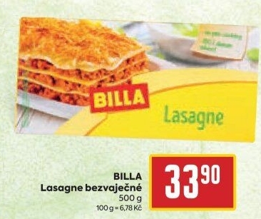 Lasagne Billa