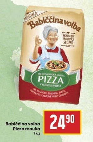 Mouka na pizzu Babiččina volba