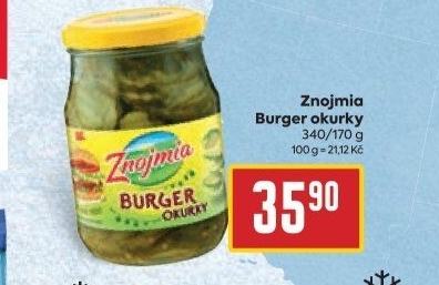 Okurky Burger Znojmia