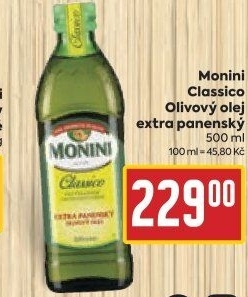 Olivový olej extra panenský Classico Monini