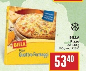 Pizza mražená Billa