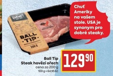 Steak hovězí ořech Ball Tip Gurmet