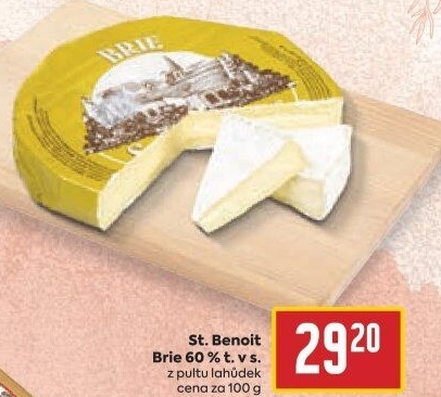Sýr Brie Saint Benoit
