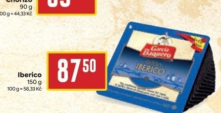 Sýr Iberico García Baquero