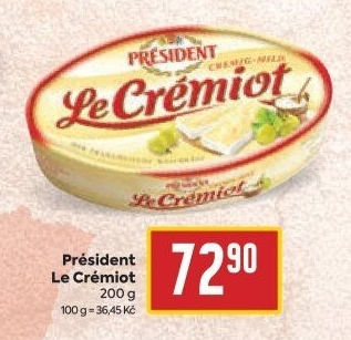 Sýr Le Crémiot Président