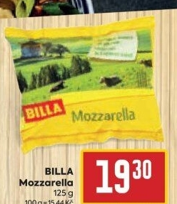 Sýr Mozzarella Billa