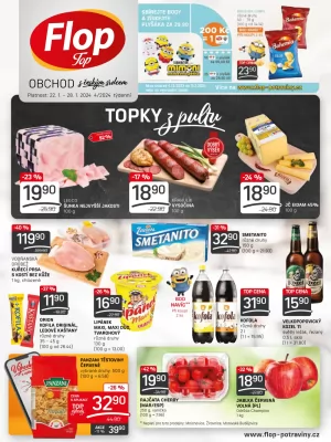 akční leták FLOP TOP 22.1.2024-28.1.2024