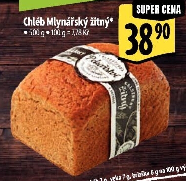 Chléb Mlynářský žitný Albert