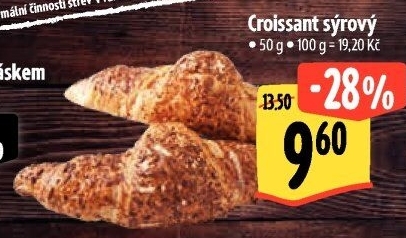 Croissant sýrový