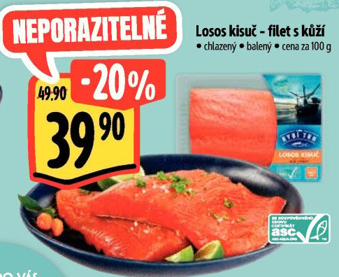 Losos Kisuč filet Albert