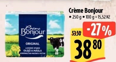 Margarín Créme Bonjour Rama