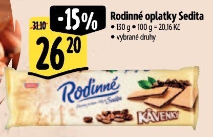 Oplatky Rodinné Sedita