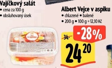 Ruské vejce v aspiku Albert