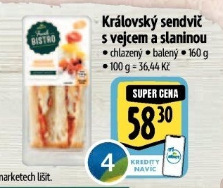 Sendvič Albert Fresh Bistro