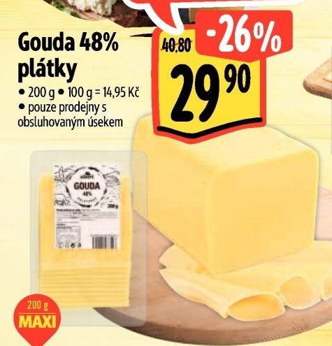 Sýr Gouda 48% Albert