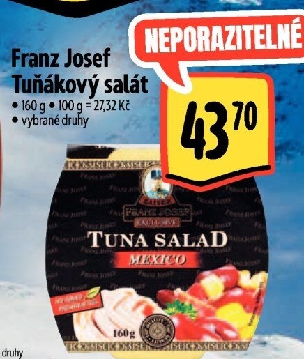 Tuňákový salát Exclusive Franz Josef Kaiser