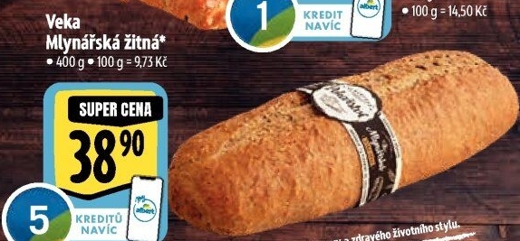 Veka Mlynářská žitná Albert