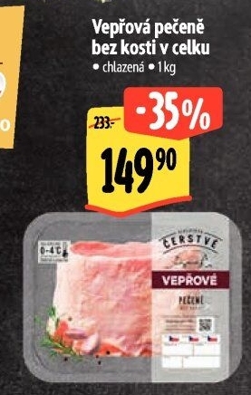 Vepřová pečeně bez kosti Albert