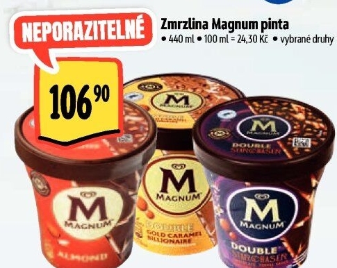 Zmrzlina v kelímku Magnum Algida