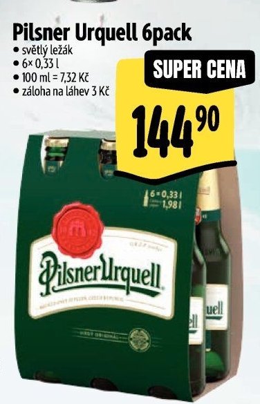 Pilsner Urquell 6pack