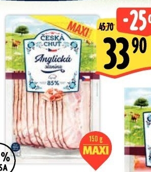 Anglická slanina Česká chuť