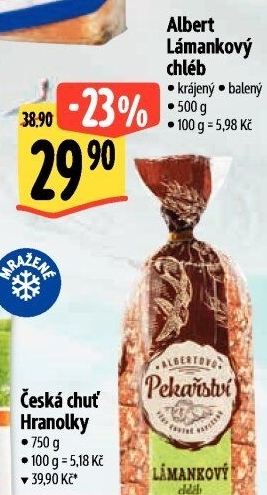 Chléb lámankový Albert