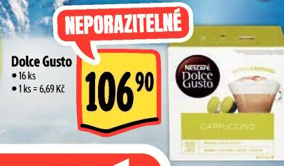 Kapsle Dolce Gusto Nescafé