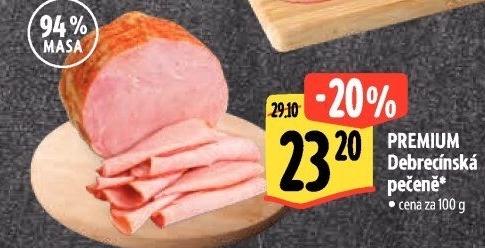 Pečeně debrecínská Premium